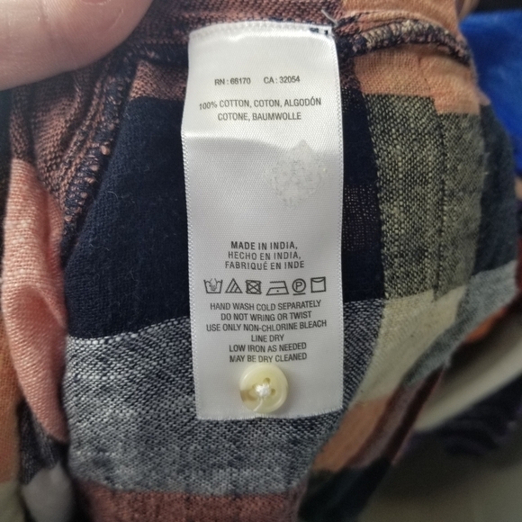 Anthropologie plaid crochet swing top - Picture 7 of 14